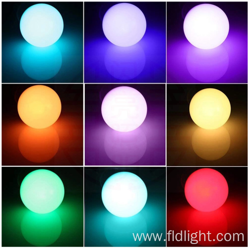 Smart Remote Control LED light bulbs Dimmable RGB